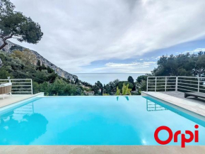 Calme studio avec piscine privée, clim et parking à Menton - FR-1-647-31